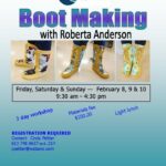 Boot Making with Roberta Anderson